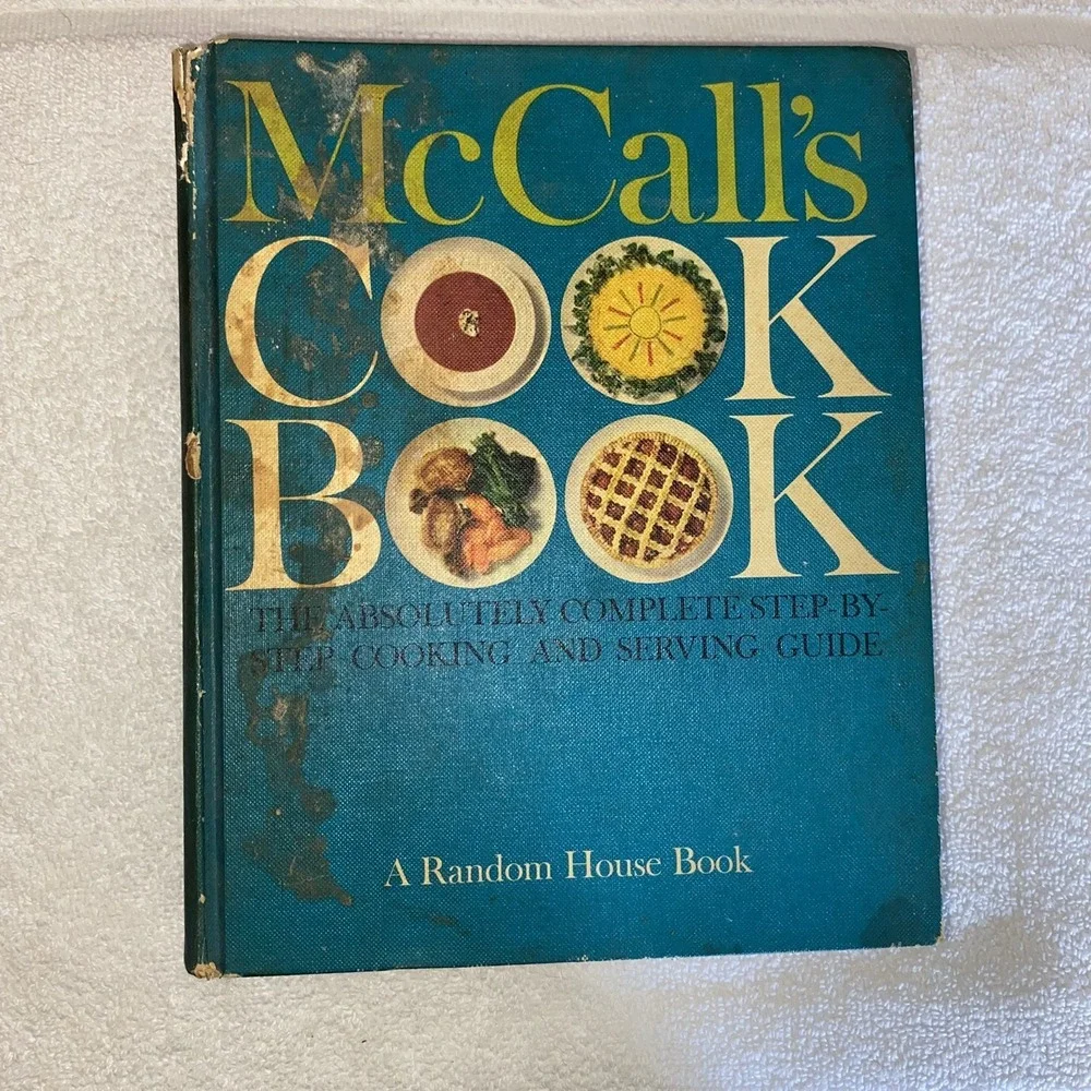 McCall's Cook Book HC 1963 1st Edition 1st Print Turquoise Hardcover McCalls